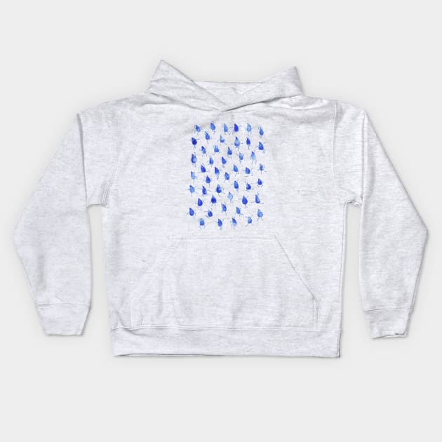 Rain Dance Kids Hoodie by Thepapercrane